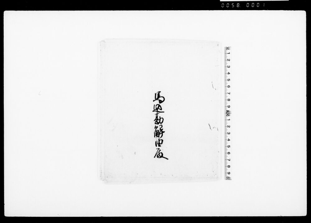 作品画像：錦革（装束着用免状）