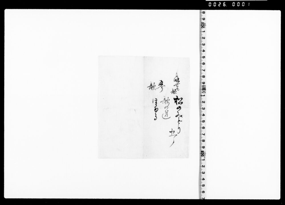 作品画像：紅裏葛袴(難波家衣裳着用免状)