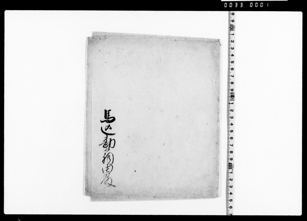 作品画像：[書付（玉虫上披露之処被免之候につき）]