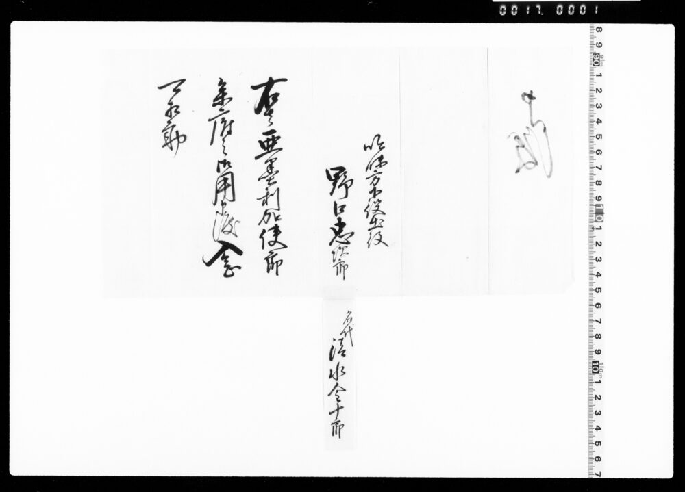 作品画像：亜墨利加使節参府之御用入念可相勤申渡