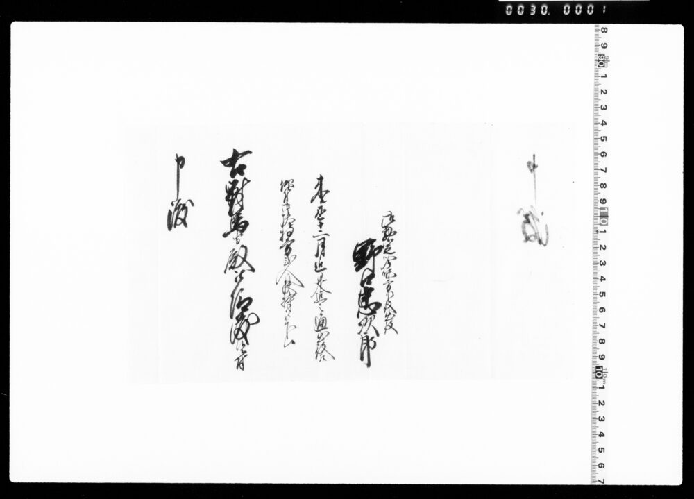 作品画像：是迄之通御勘定吟味方下役出役被仰付候ニ付弐人扶持申渡