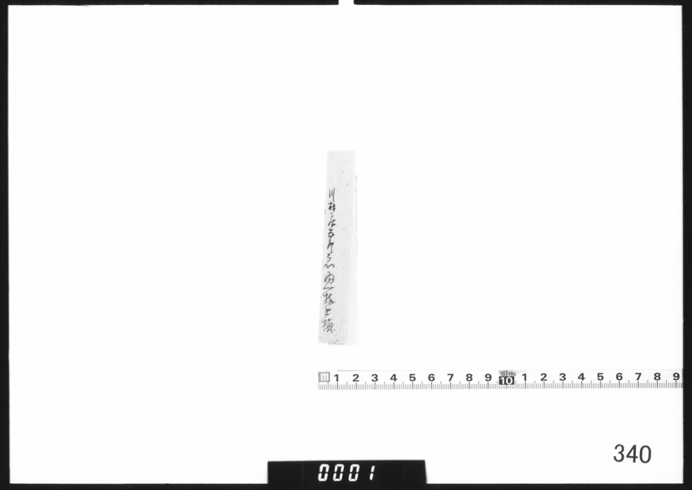 ［下札「川村庄五郎え」]