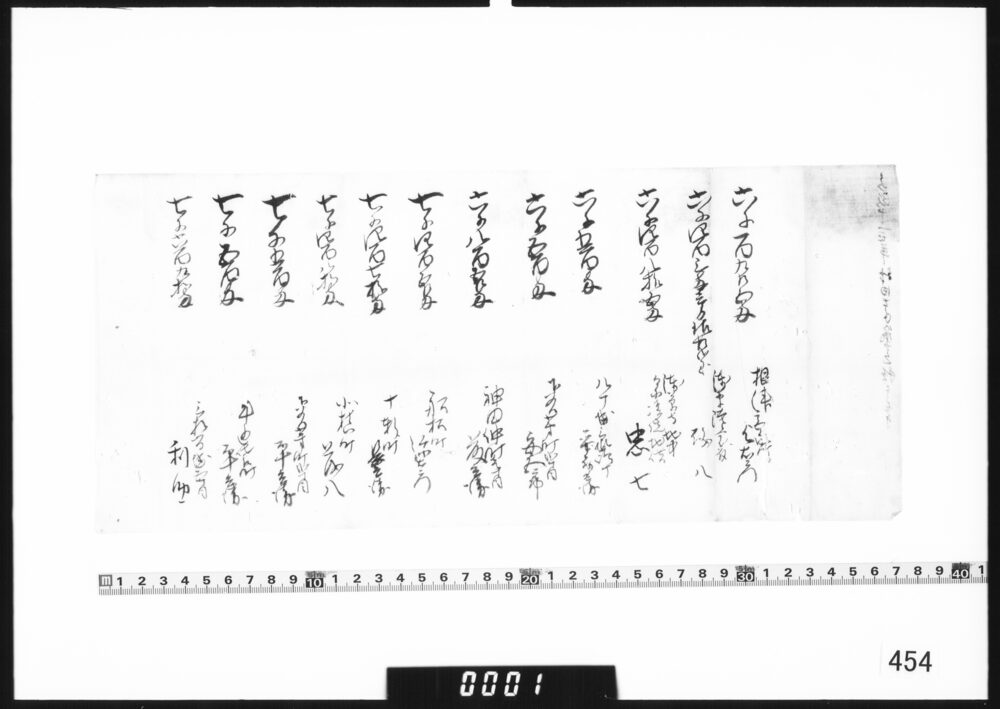 文政十二丑年神田土手築立積高書付