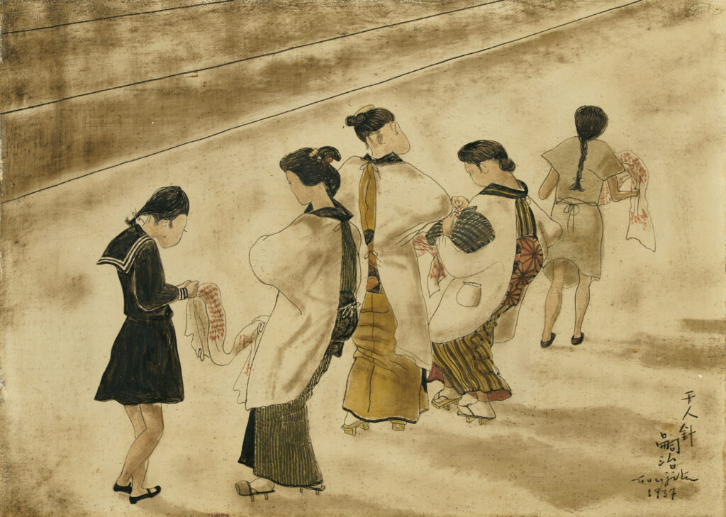 作品画像：千人針