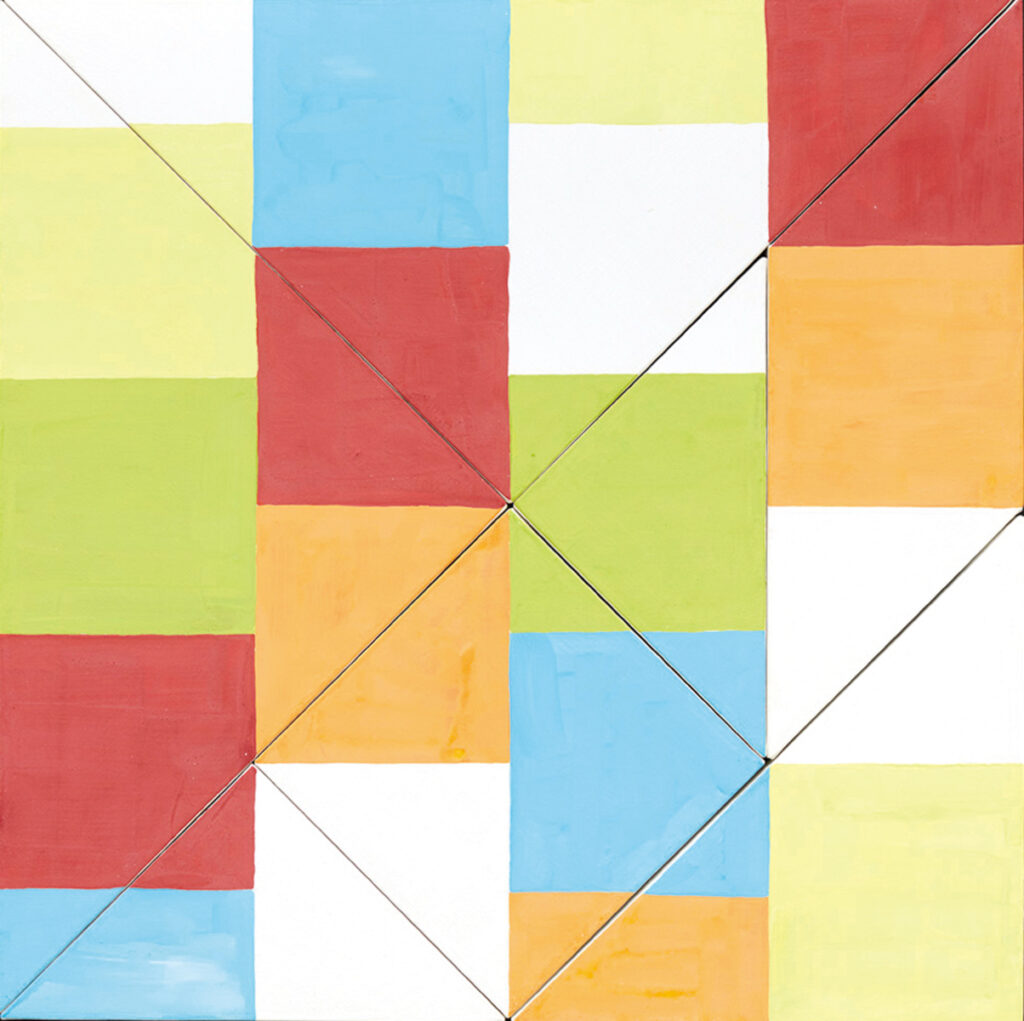 作品画像：Tangram-Painting (Block)