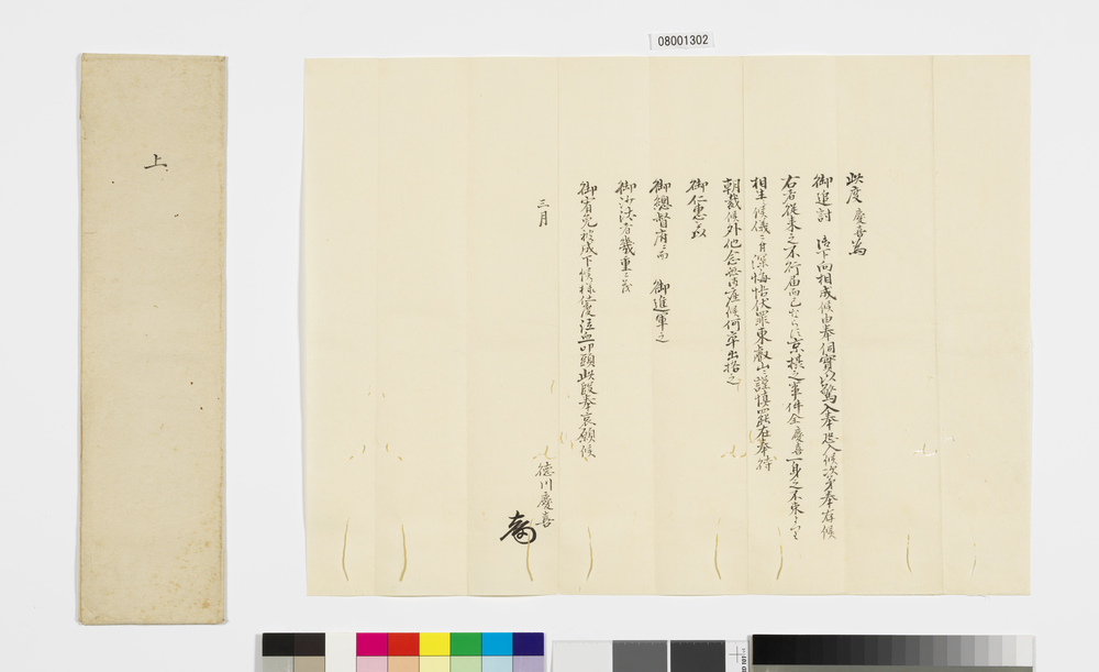 徳川慶喜上書