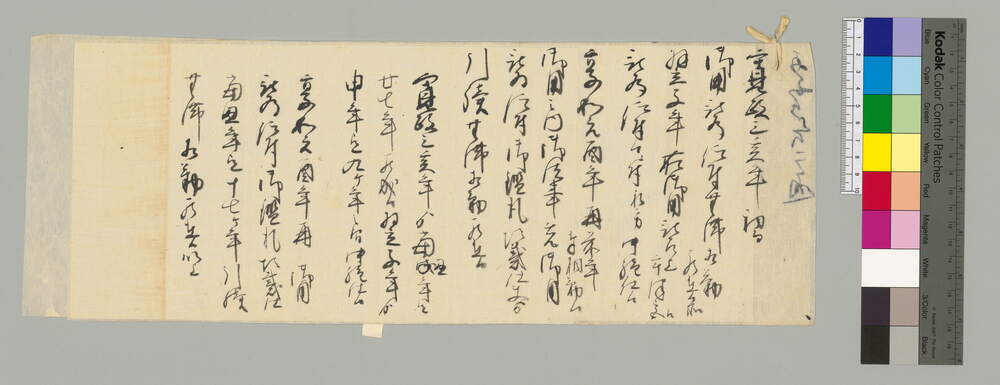 作品画像：[西丸様御用御本丸様同様奉相勤度段願書綴]