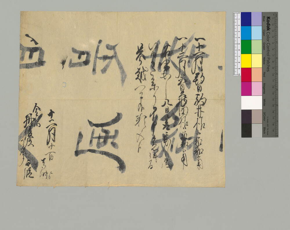 金澤丹後様宛書状(駒井様・亀田様御承知御用につき)