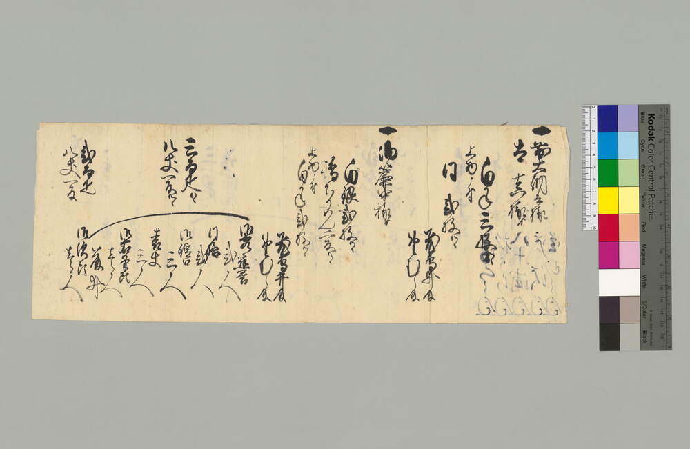 [呉服注文品書上高くら他4名宛]