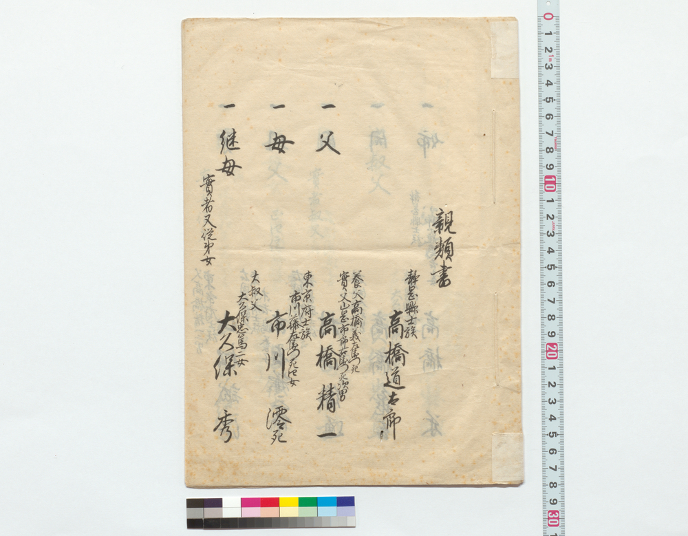 親類書
