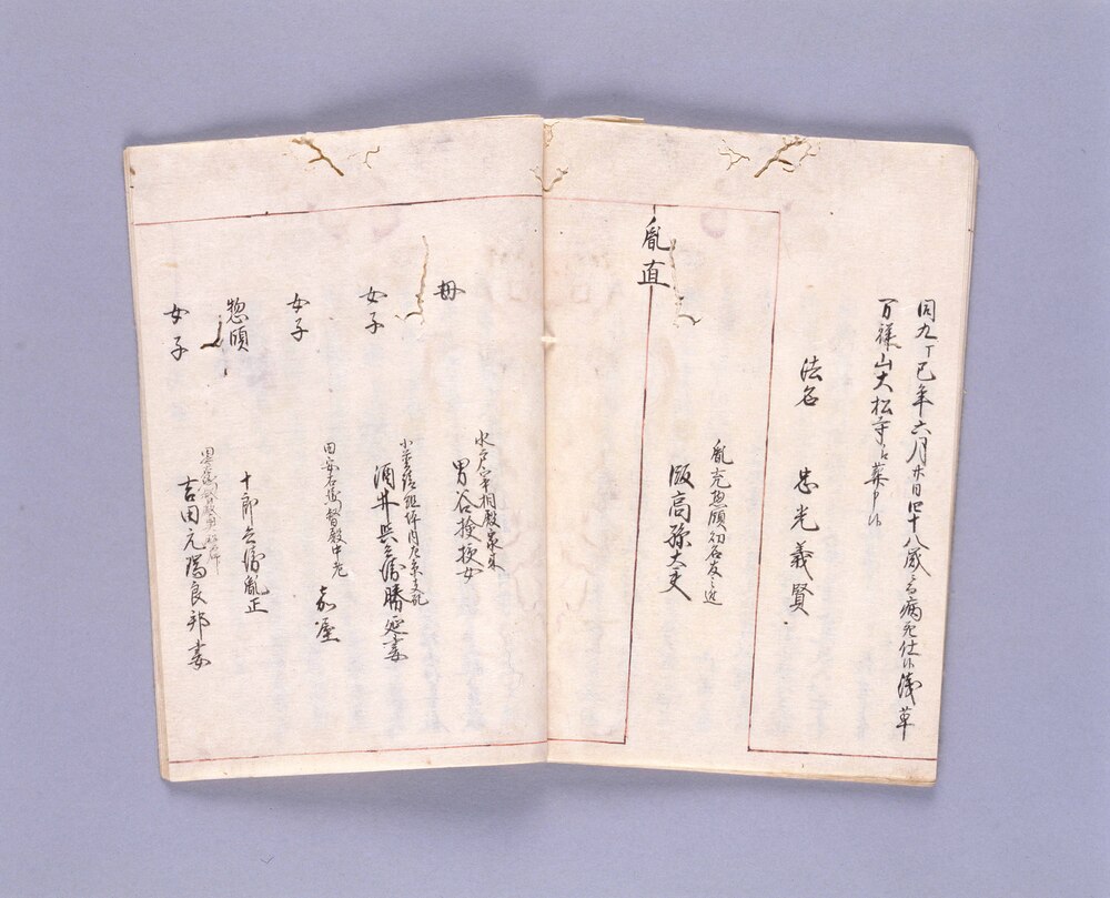幕臣飯高家系譜