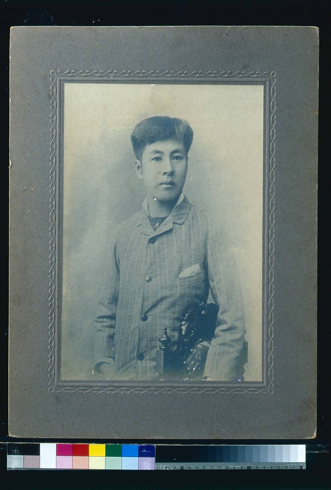 川村清雄肖像