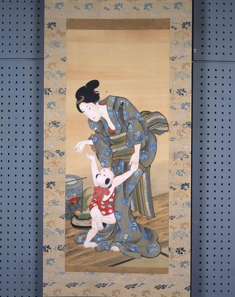 母子図