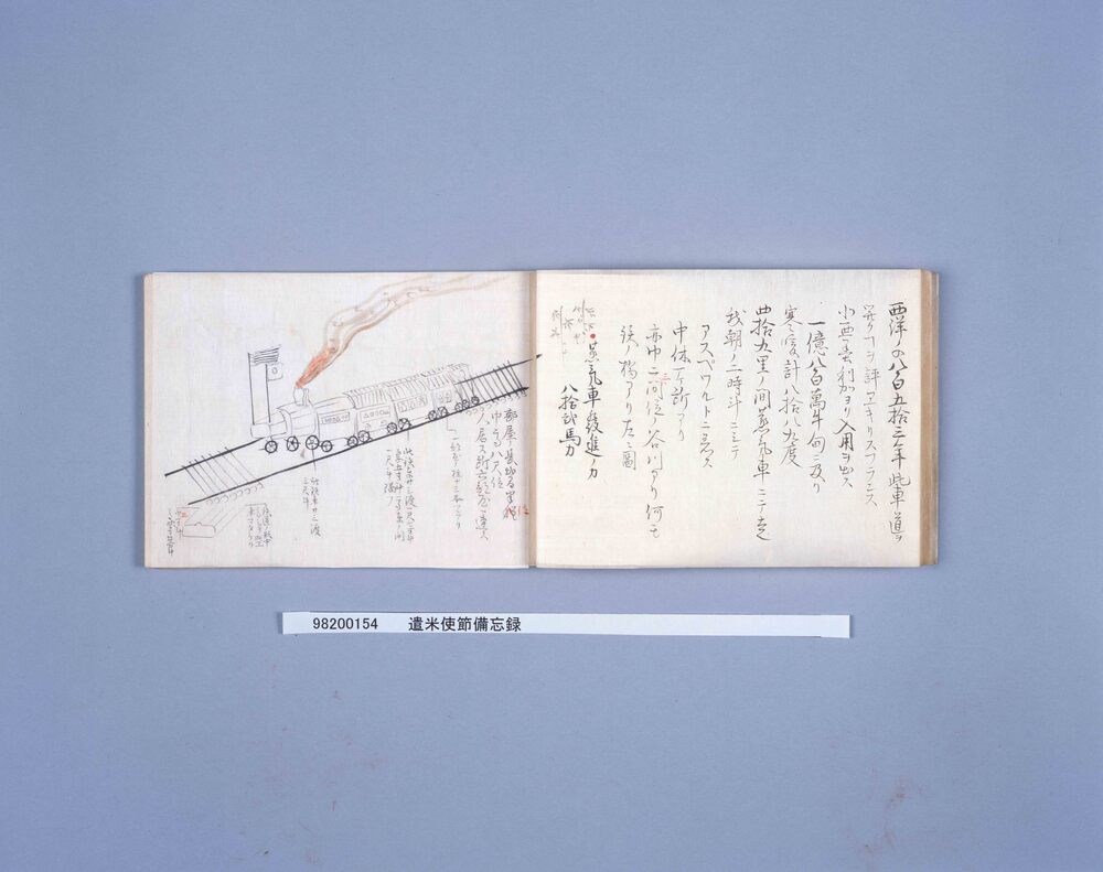 作品画像：遣米使節備忘録