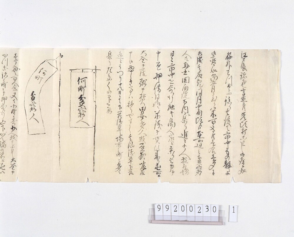 作品画像：[慶応二年江戸打毀しの状況を伝える書状]