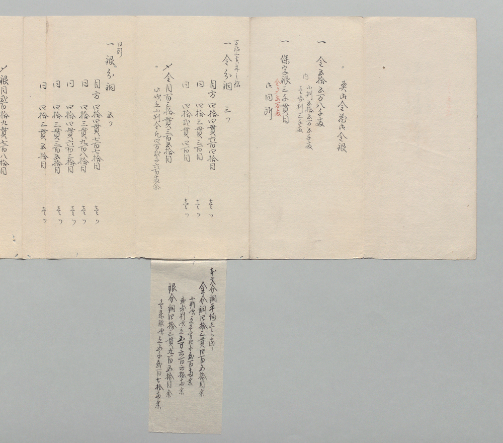 作品画像：奥御金蔵蓮池御金蔵大坂御金蔵御有高