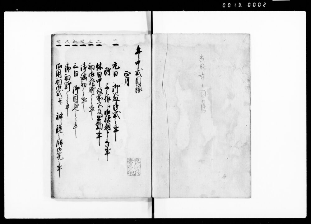 年中記