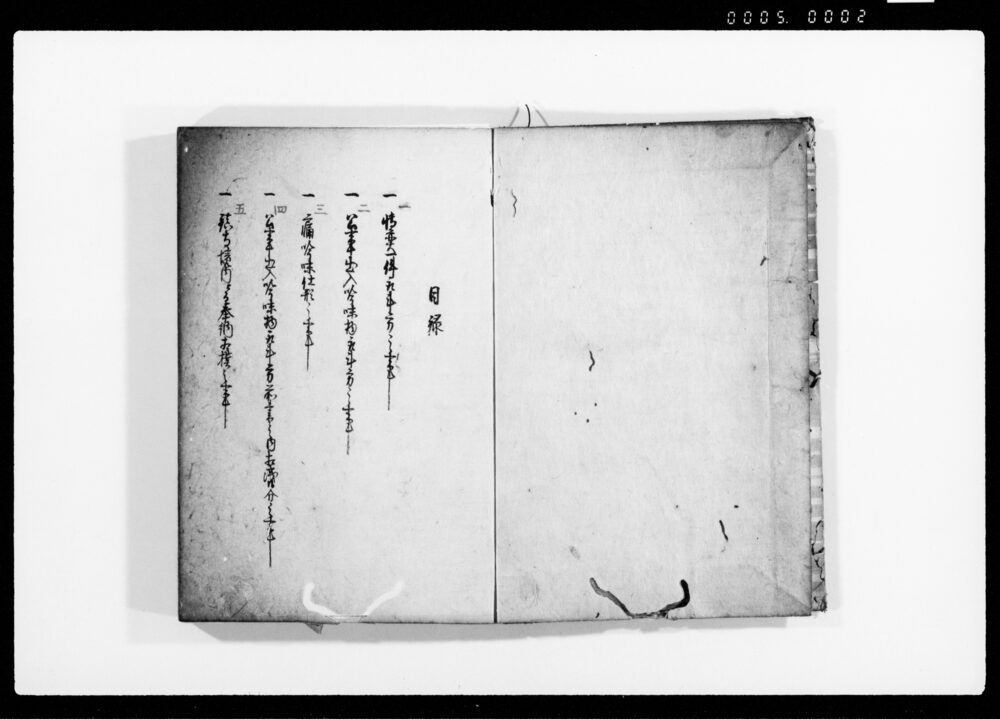 作品画像：公事方取計留 全