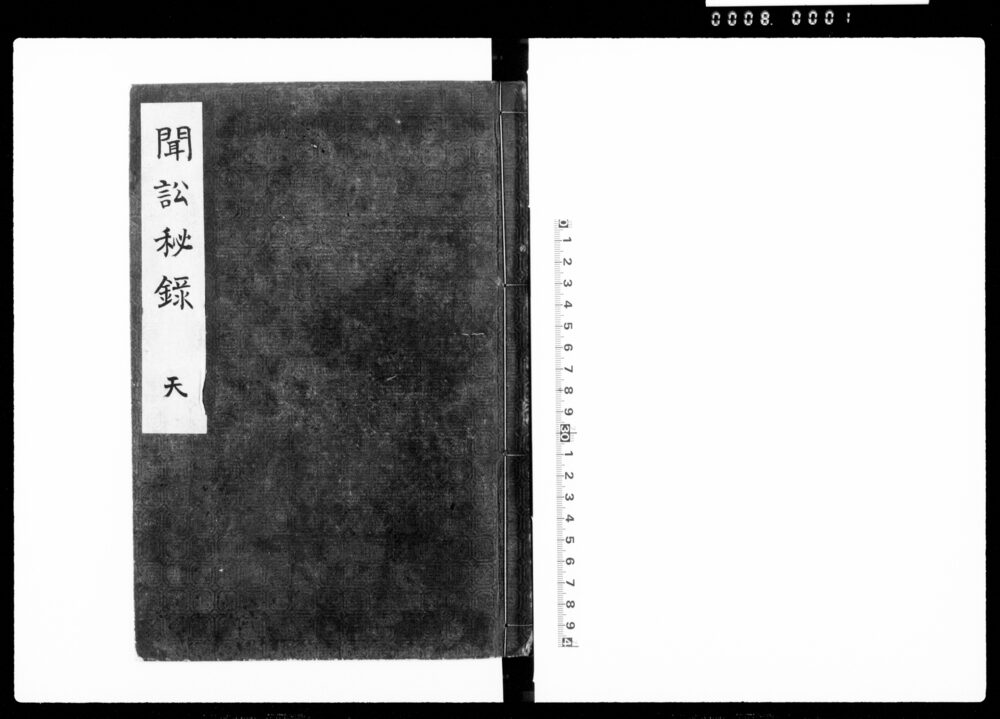 聞訟秘録 天