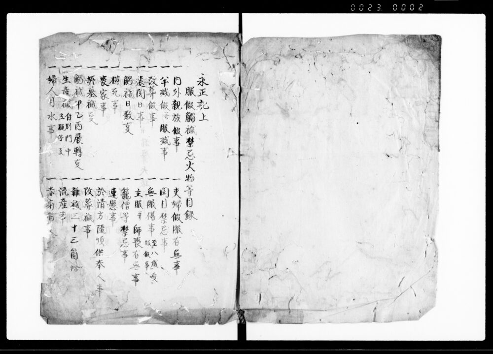 永正記 上・下