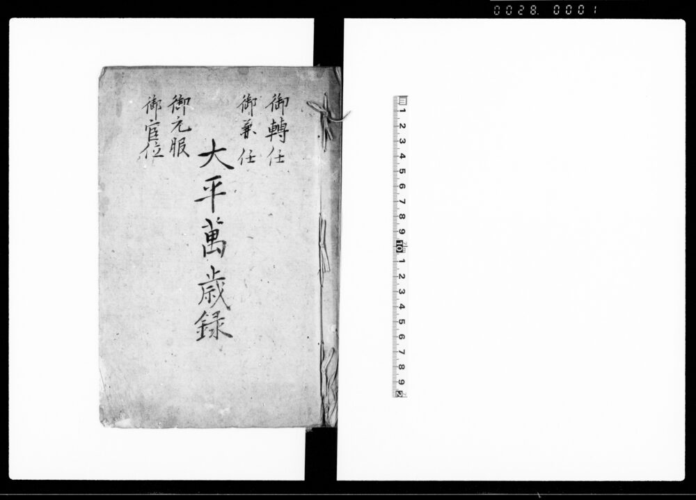 大平万蔵録