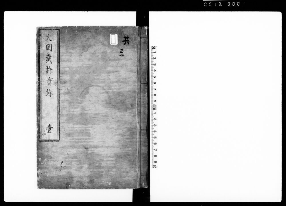 作品画像：大岡裁許実録