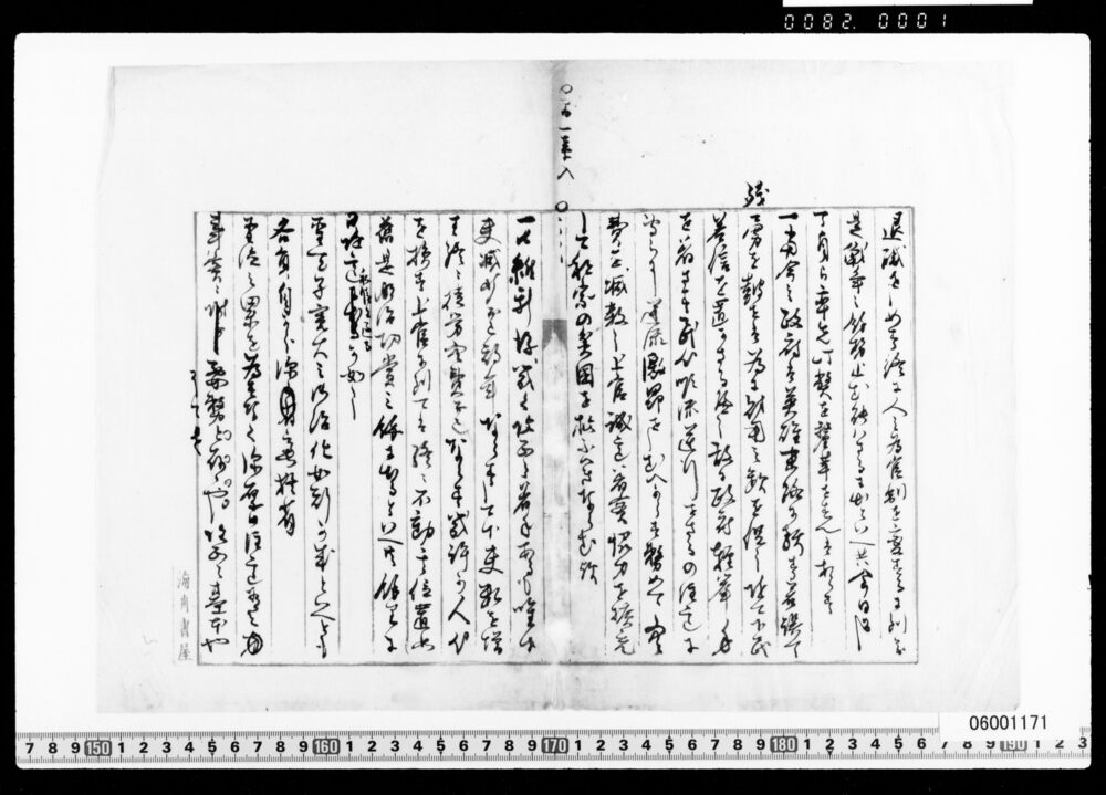 勝海舟意見書(当今の政府英雄末路に類す他)