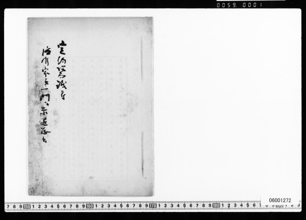 [原稿清書](条約改正紛議につき徳川家並びに一門への愚存書)
