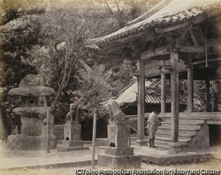 作品画像：トマ湖のお寺、下関