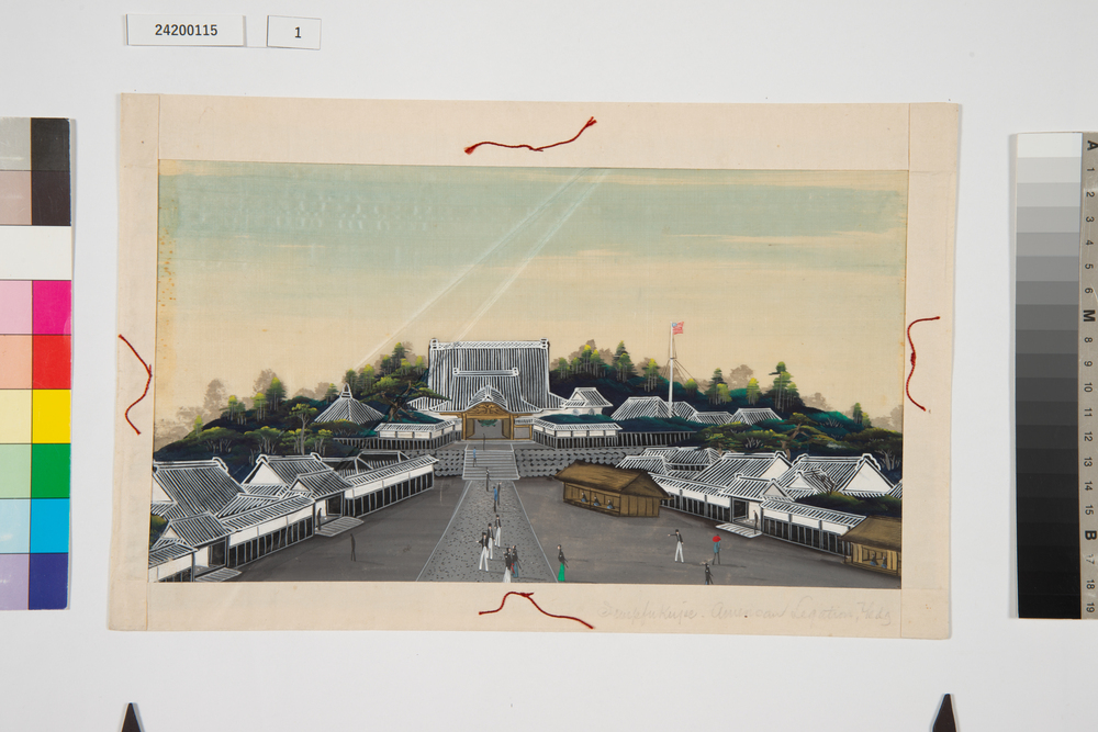 江戸大名屋敷図　善福寺　アメリカ公使館