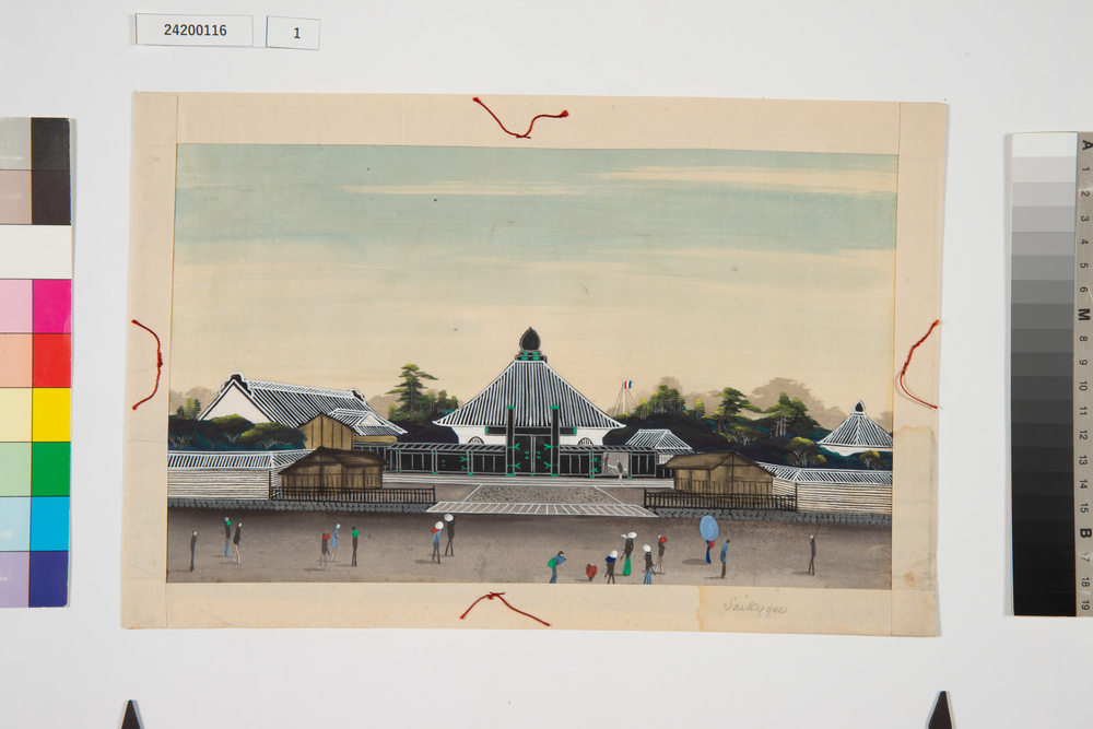 江戸大名屋敷図　斉海寺　フランス公使館