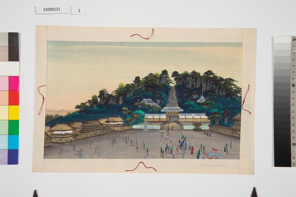 江戸大名屋敷図　池上本門寺