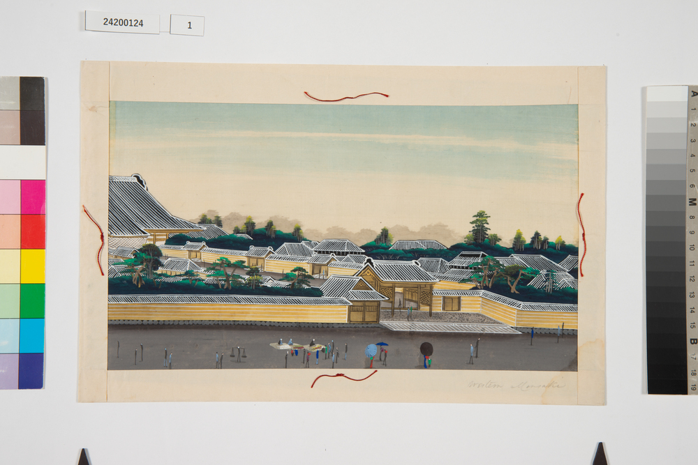 江戸大名屋敷図　築地本願寺