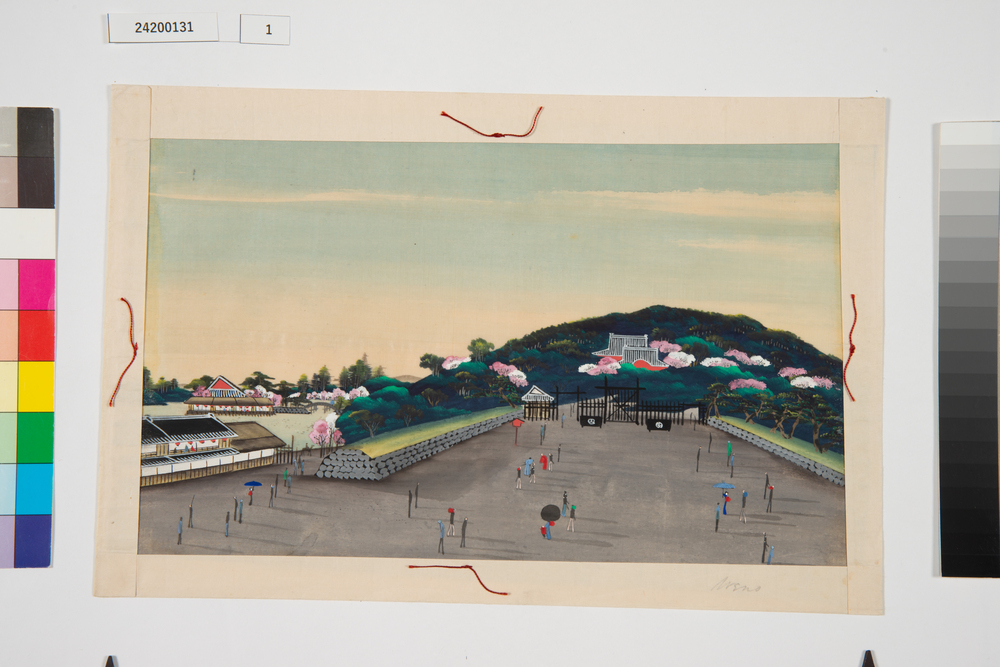 江戸大名屋敷図　上野