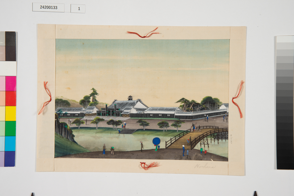 江戸大名屋敷図　上山藩松平家