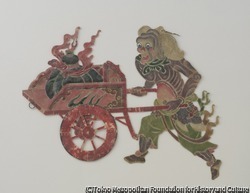 中国の影絵人形