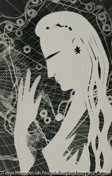 作品画像：フォトグラム （女性の横顔）