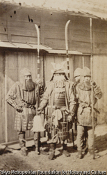 作品画像：（4人の侍）