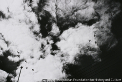 （飛行機と雲）
