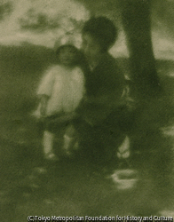 作品画像：(母と子)