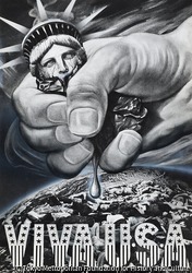 （VIVA USA 握り潰された自由の女神）
