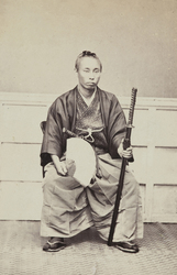 作品画像：武士像