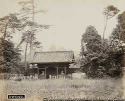 作品画像：東京・寛永寺・二天門