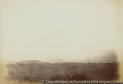 作品画像：村山からの富士山