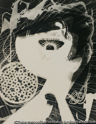 作品画像：フォトグラム （顔 B）