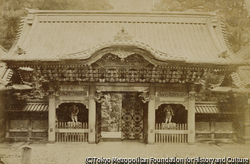 作品画像：赤間関 亀山八幡宮前面