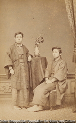 （2人の青年像）