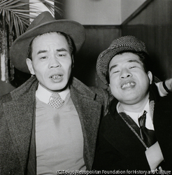 井上 友一郎と田村 泰次郎