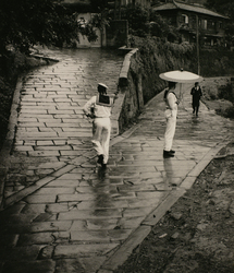 作品画像：雨の長崎 1953