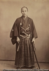 作品画像：（第二回遣欧使節 外国奉行支配 組頭 田辺太一）